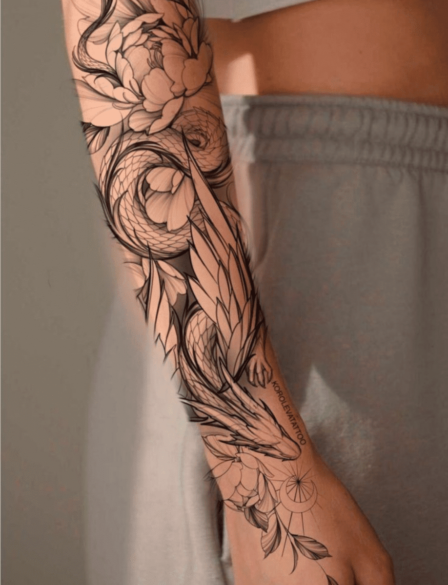 Tatuagens Femininas no Braço