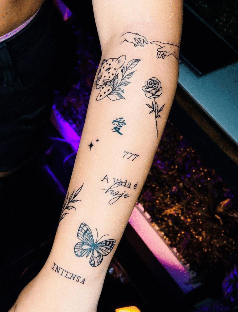 Tatuagens Femininas no Braço