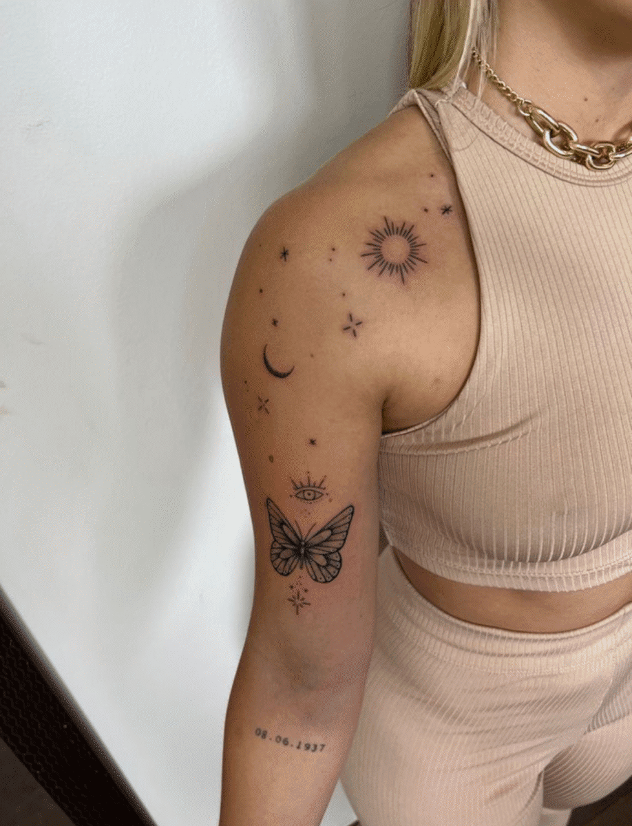 Tatuagens Femininas no Braço