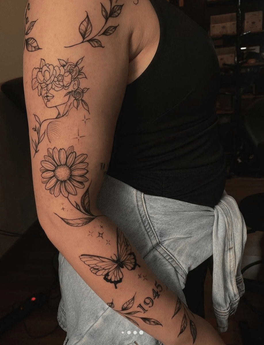 Tatuagens Femininas no Braço