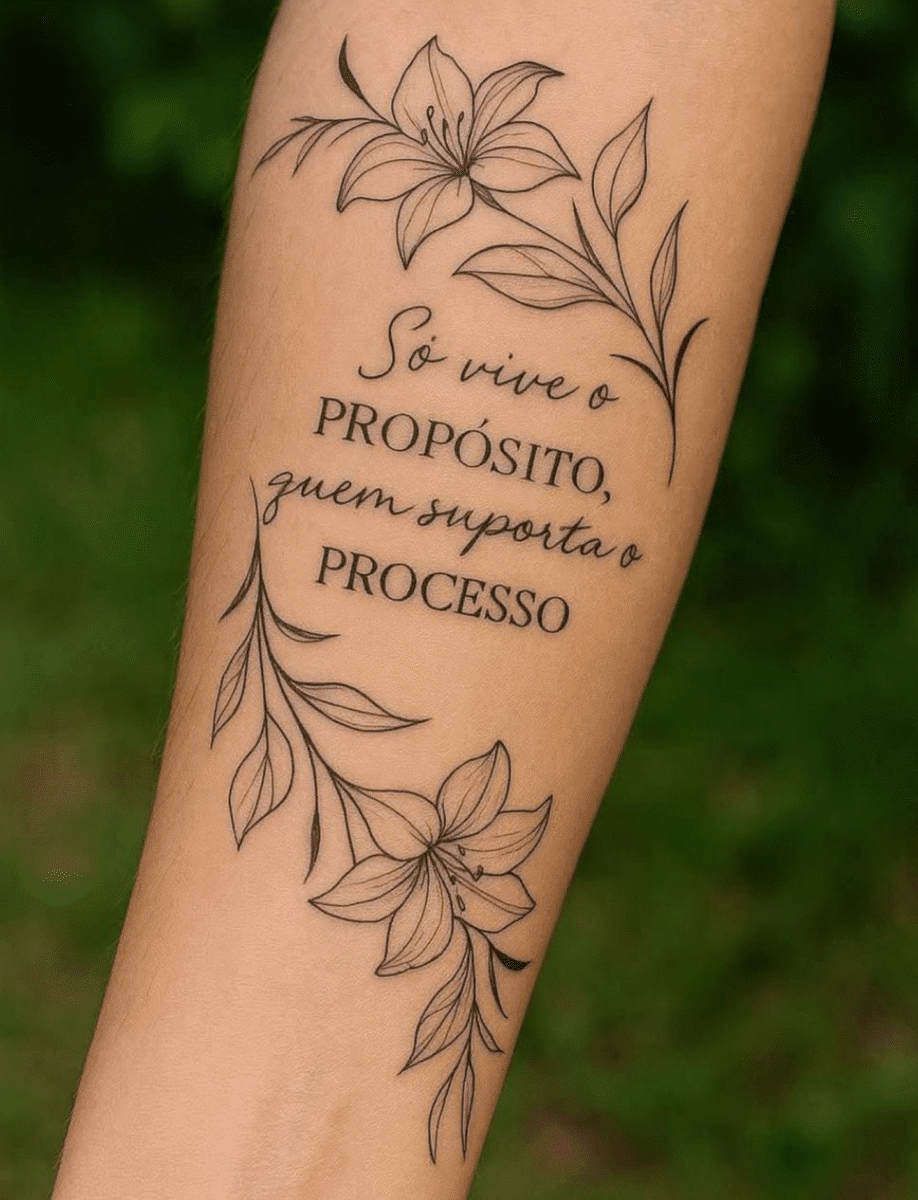 Tatuagens Femininas no Braço