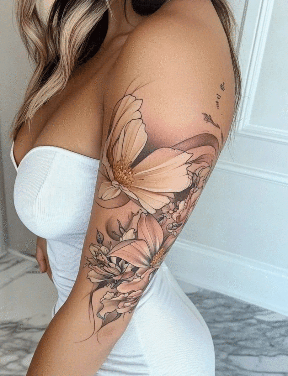 Tatuagens Femininas no Braço