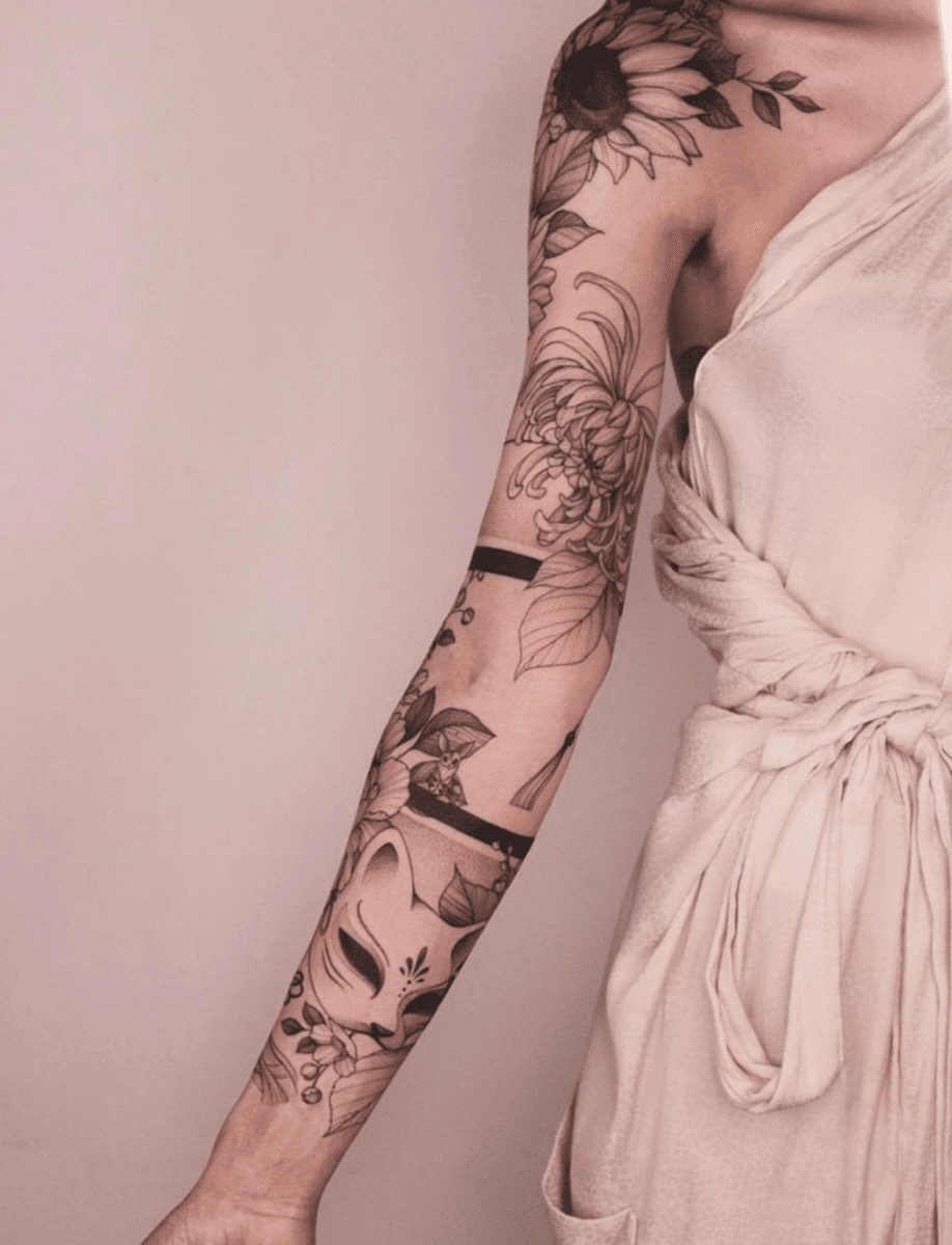 Tatuagens Femininas no Braço