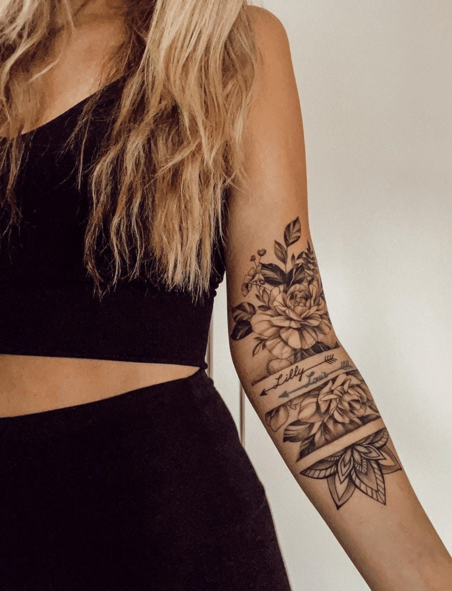 Tatuagens Femininas no Braço