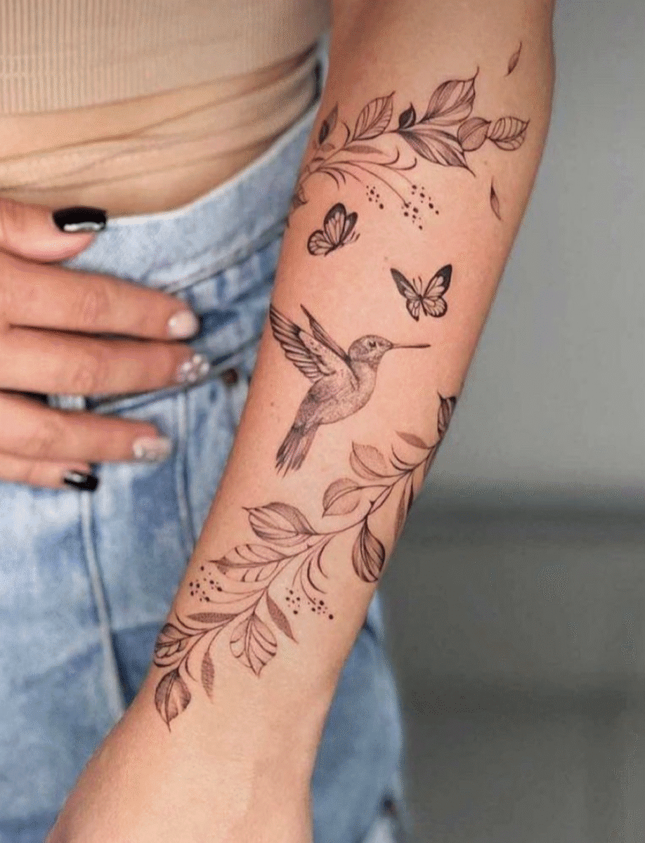 Tatuagens Femininas no Braço