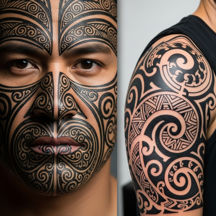 Significado das tatuagens maori