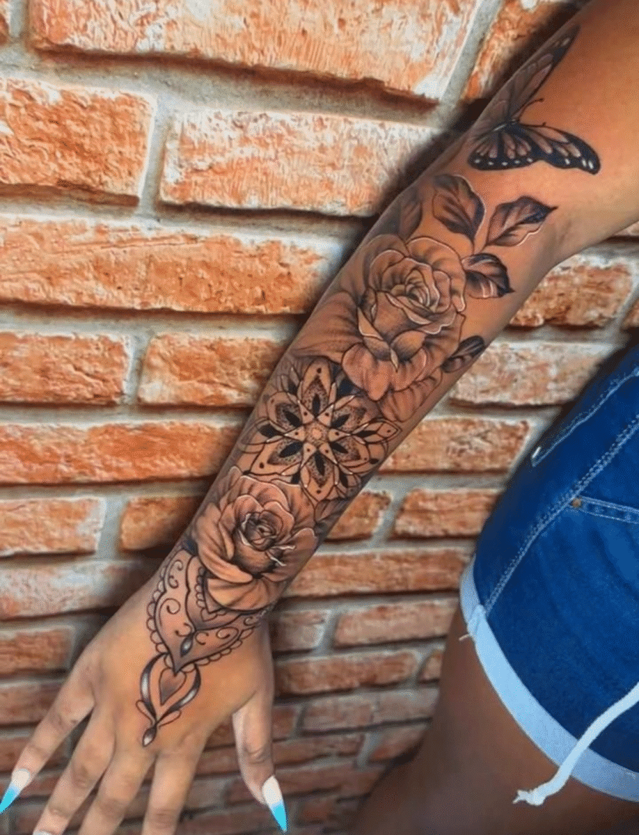 Tatuagens Femininas no Braço