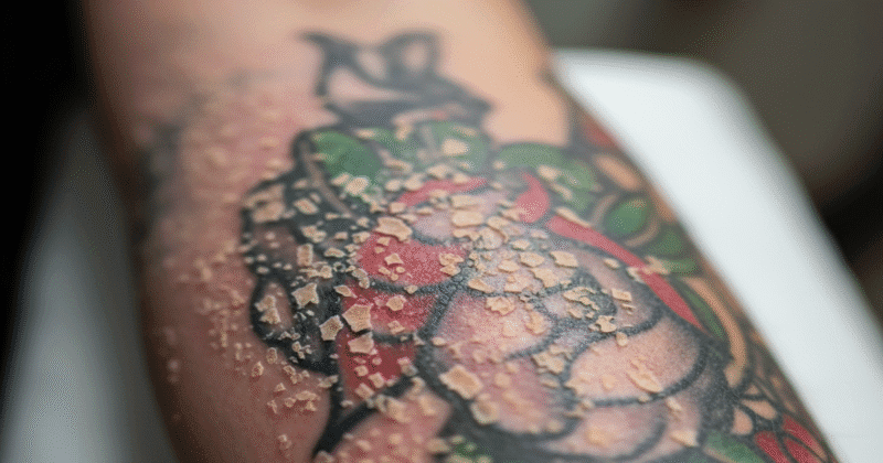 O Que Fazer Quando a Tatuagem Está Descascando e Como Cuidar da Pele