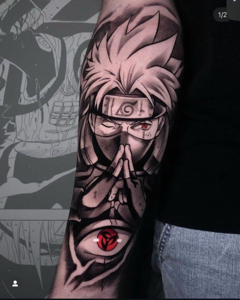 Tatuagem masculina no braço
