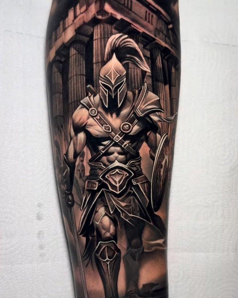 Tatuagem masculina no braço