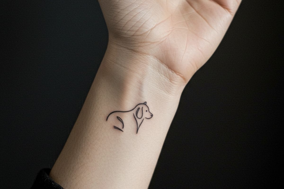 Tatuagens Minimalistas no Pulso