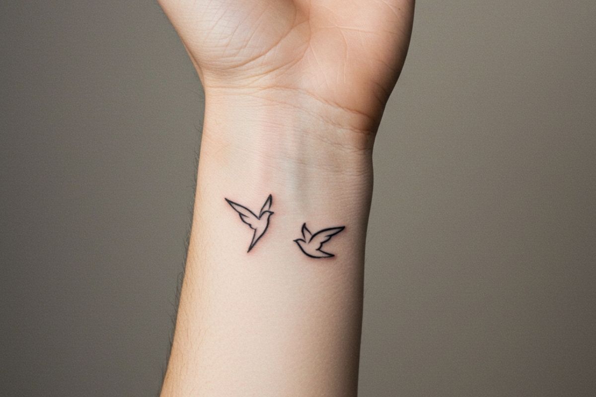 Tatuagens Minimalistas no Pulso