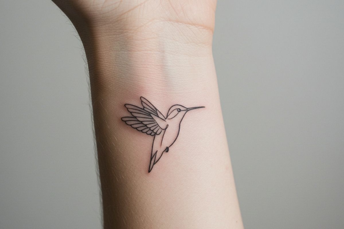 Tatuagens Minimalistas no Pulso