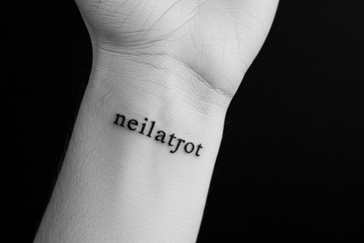 Tatuagens Minimalistas no Pulso