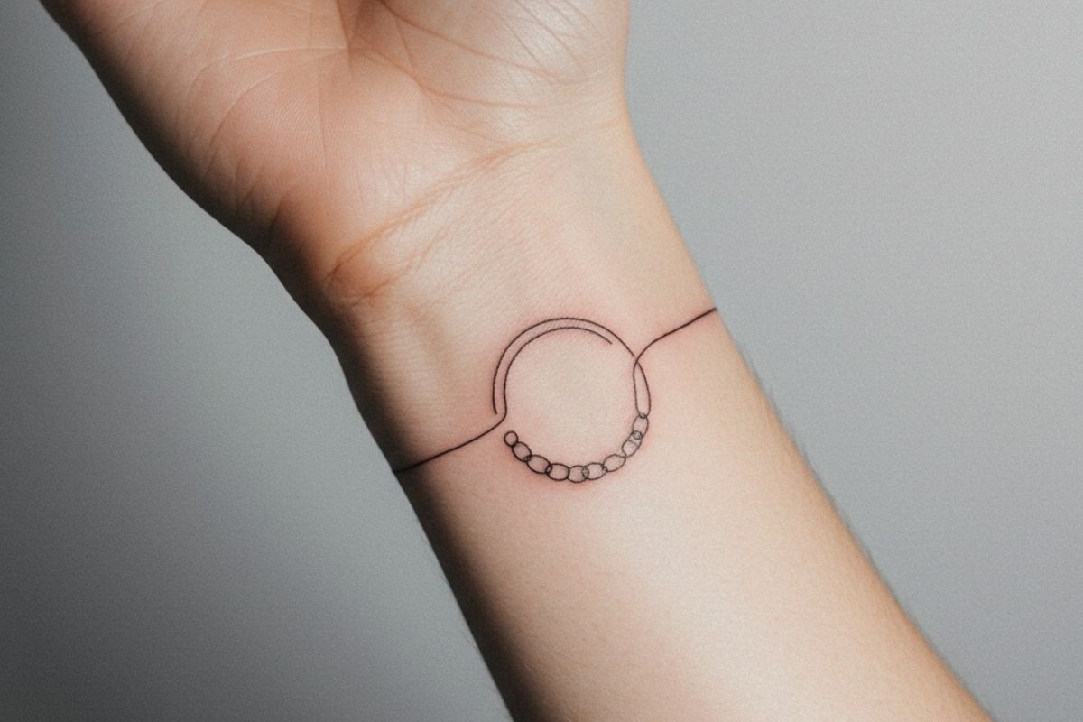 Tatuagens Minimalistas no Pulso