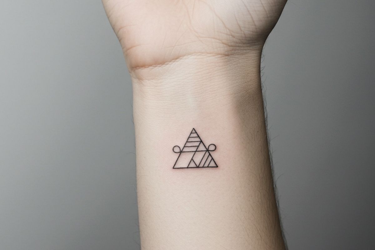 Tatuagens Minimalistas no Pulso