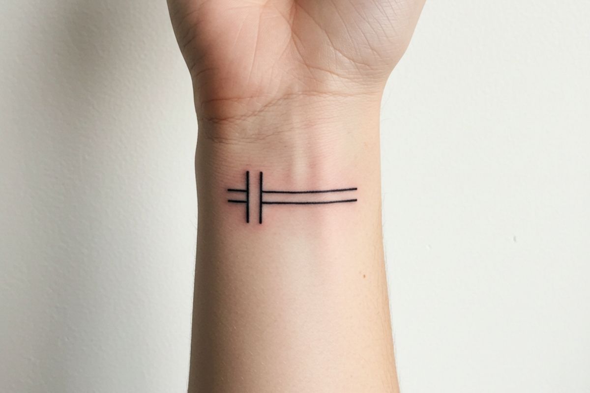 Tatuagens Minimalistas no Pulso