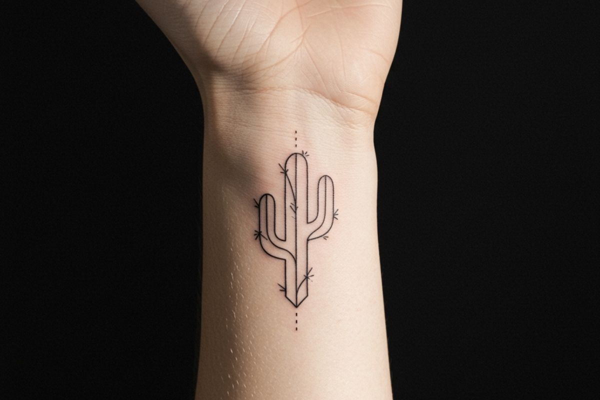 Tatuagens Minimalistas no Pulso