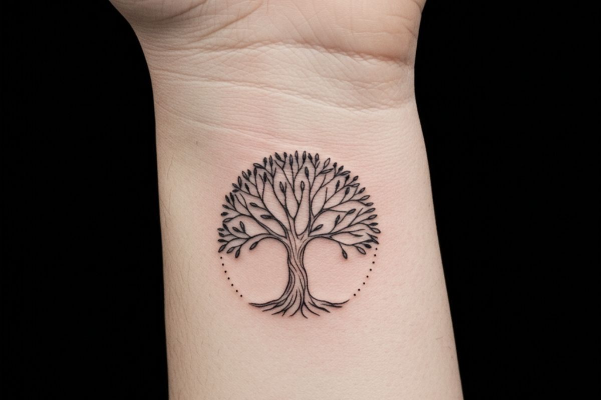 Tatuagens Minimalistas no Pulso