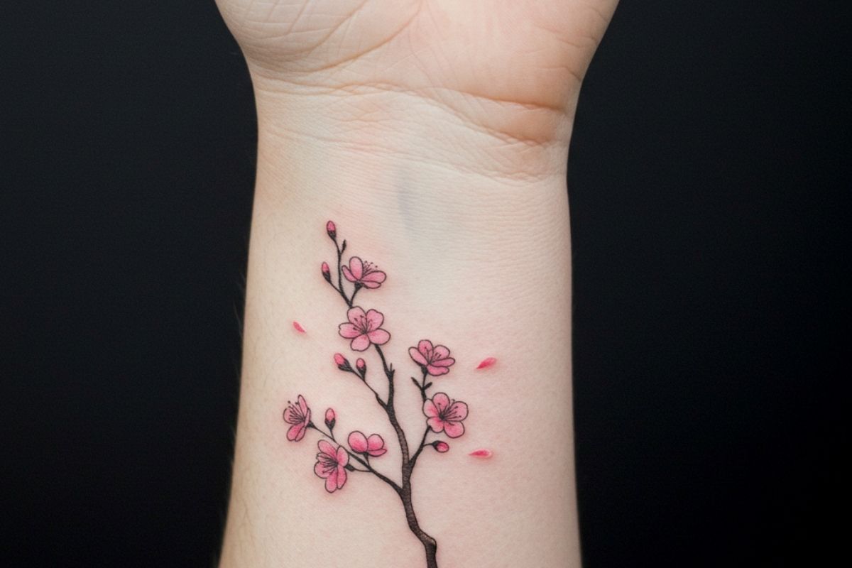 Tatuagens Minimalistas no Pulso