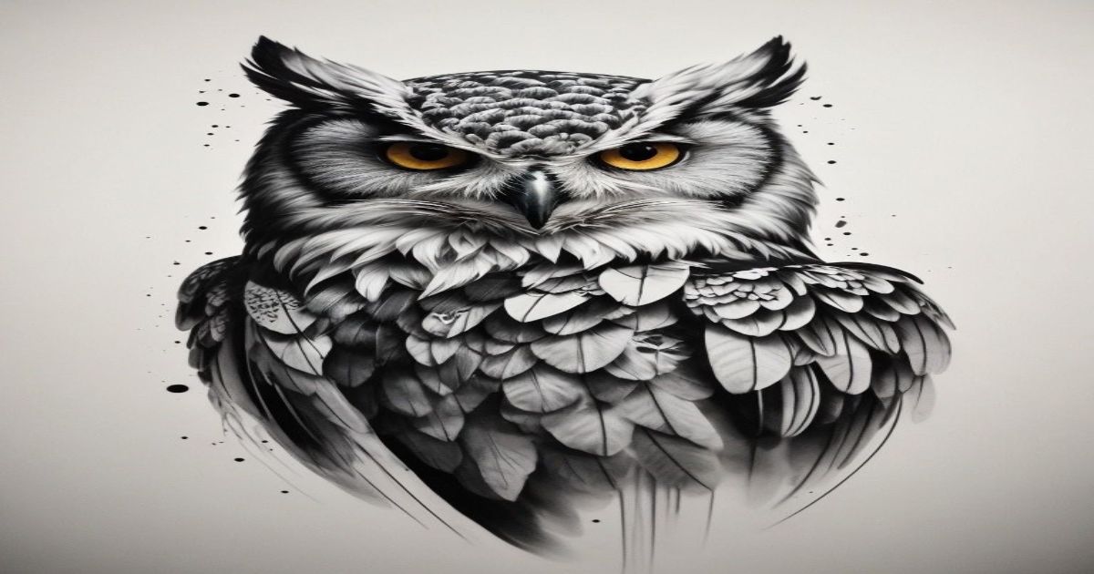 Significado da tatuagem de coruja