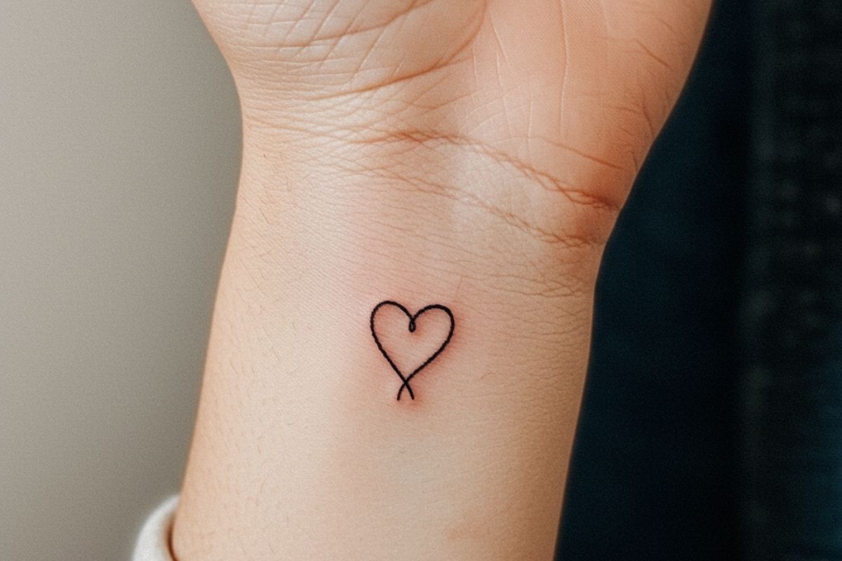 Tatuagens Minimalistas no Pulso