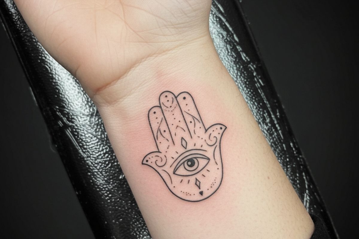 Tatuagens Minimalistas no Pulso