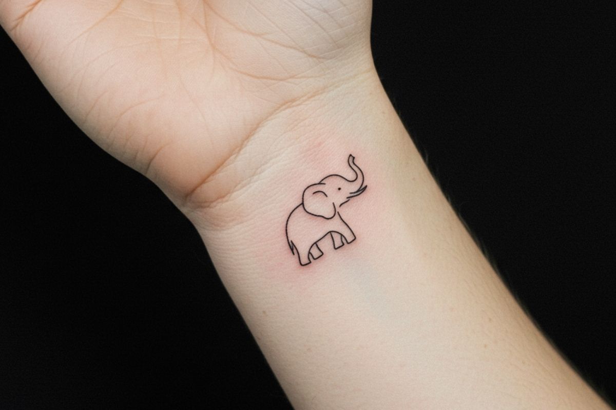 Tatuagens Minimalistas no Pulso