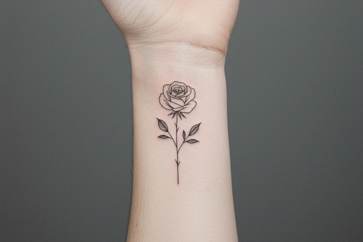 Tatuagens Minimalistas no Pulso