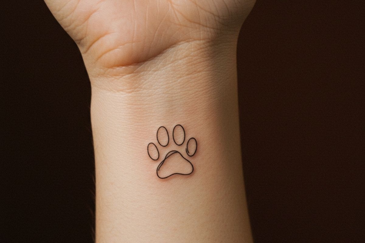 Tatuagens Minimalistas no Pulso