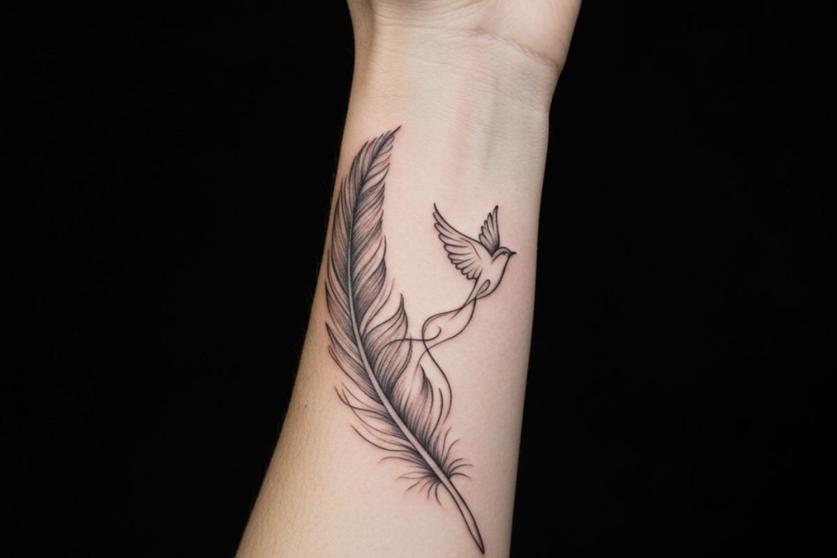 Tatuagens Minimalistas no Pulso