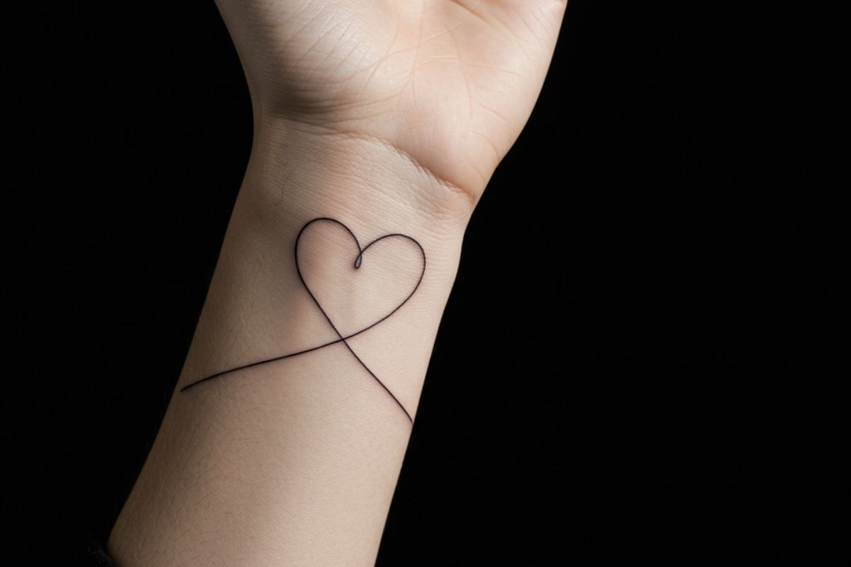 Tatuagens Minimalistas no Pulso