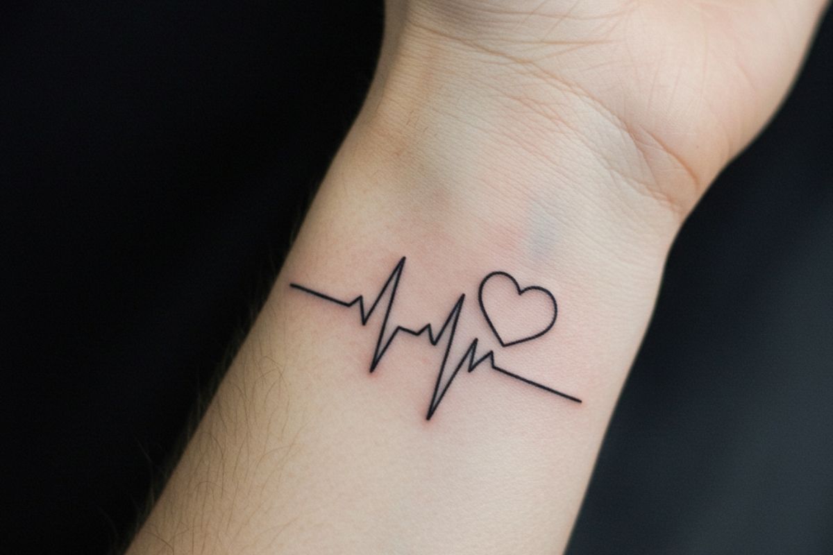 Tatuagens Minimalistas no Pulso