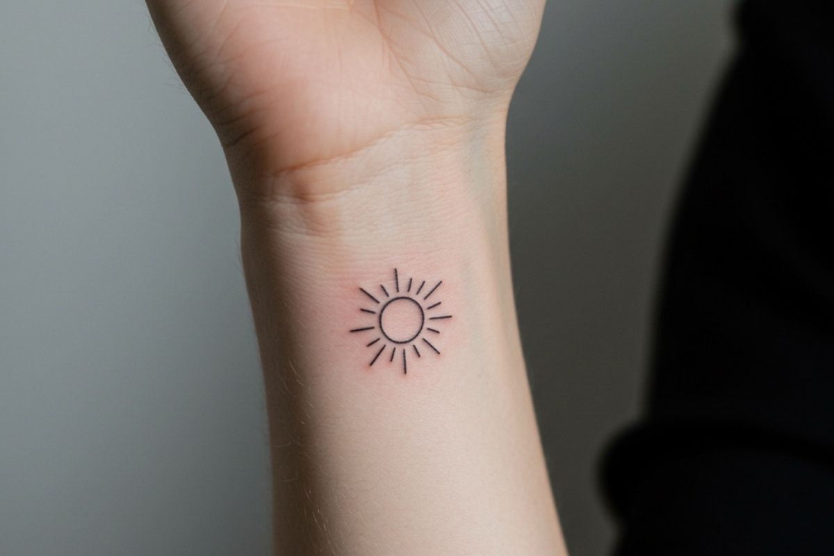 Tatuagens Minimalistas no Pulso