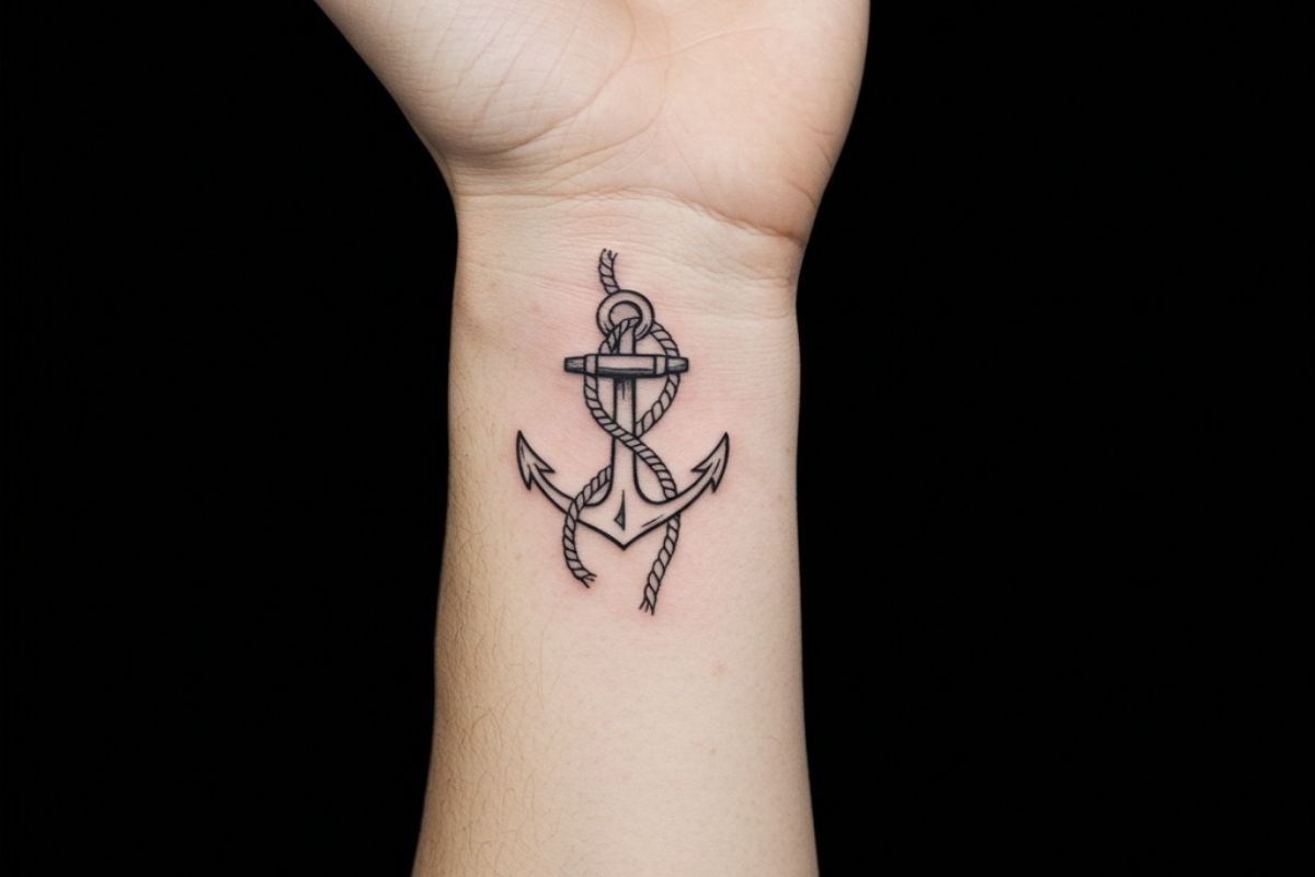 Tatuagens Minimalistas no Pulso