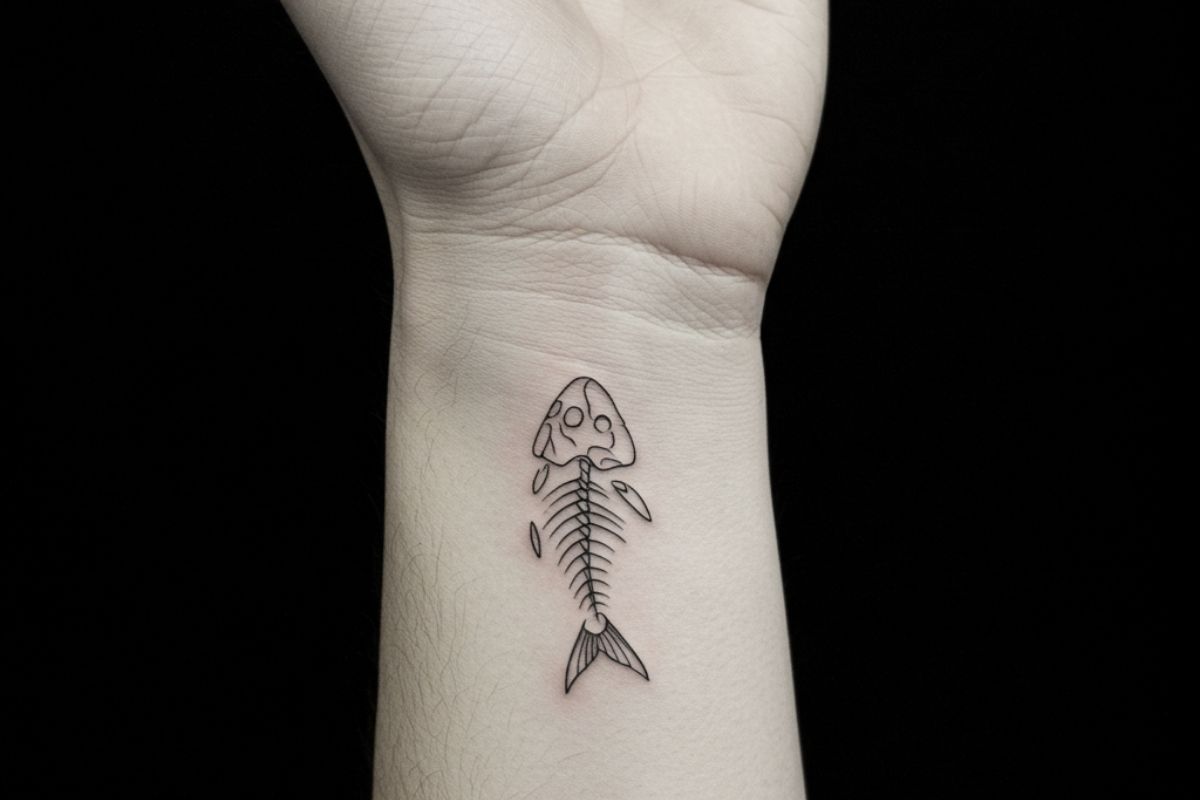 Tatuagens Minimalistas no Pulso