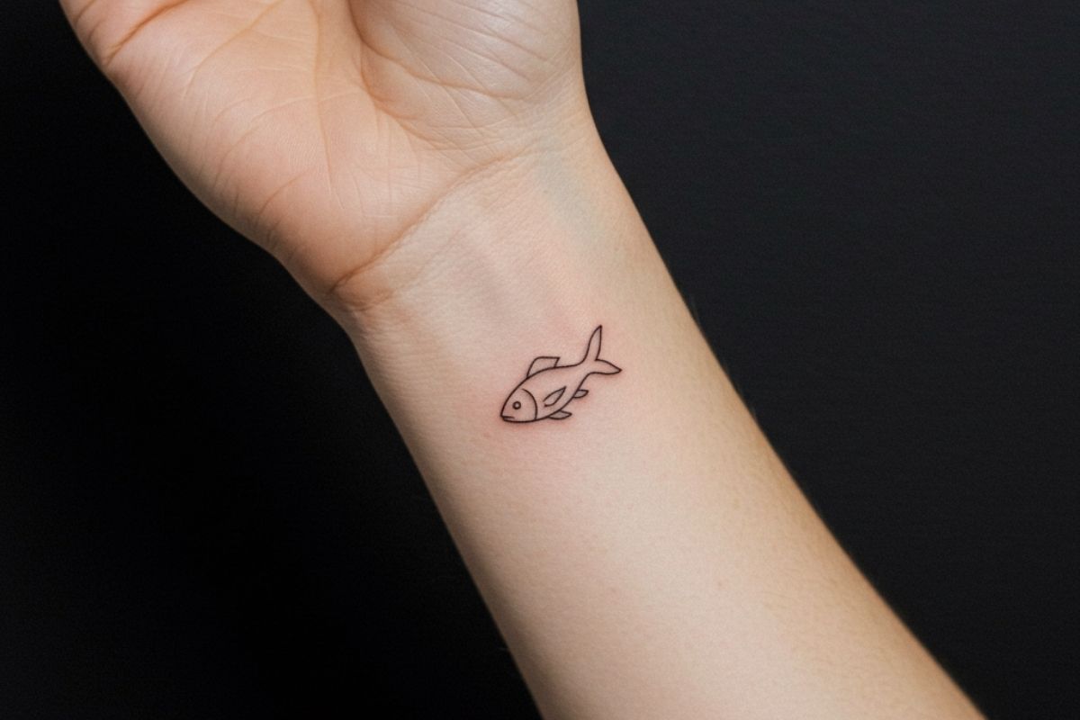 Tatuagens Minimalistas no Pulso