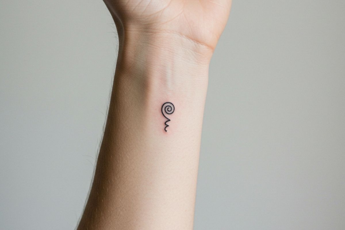 Tatuagens Minimalistas no Pulso