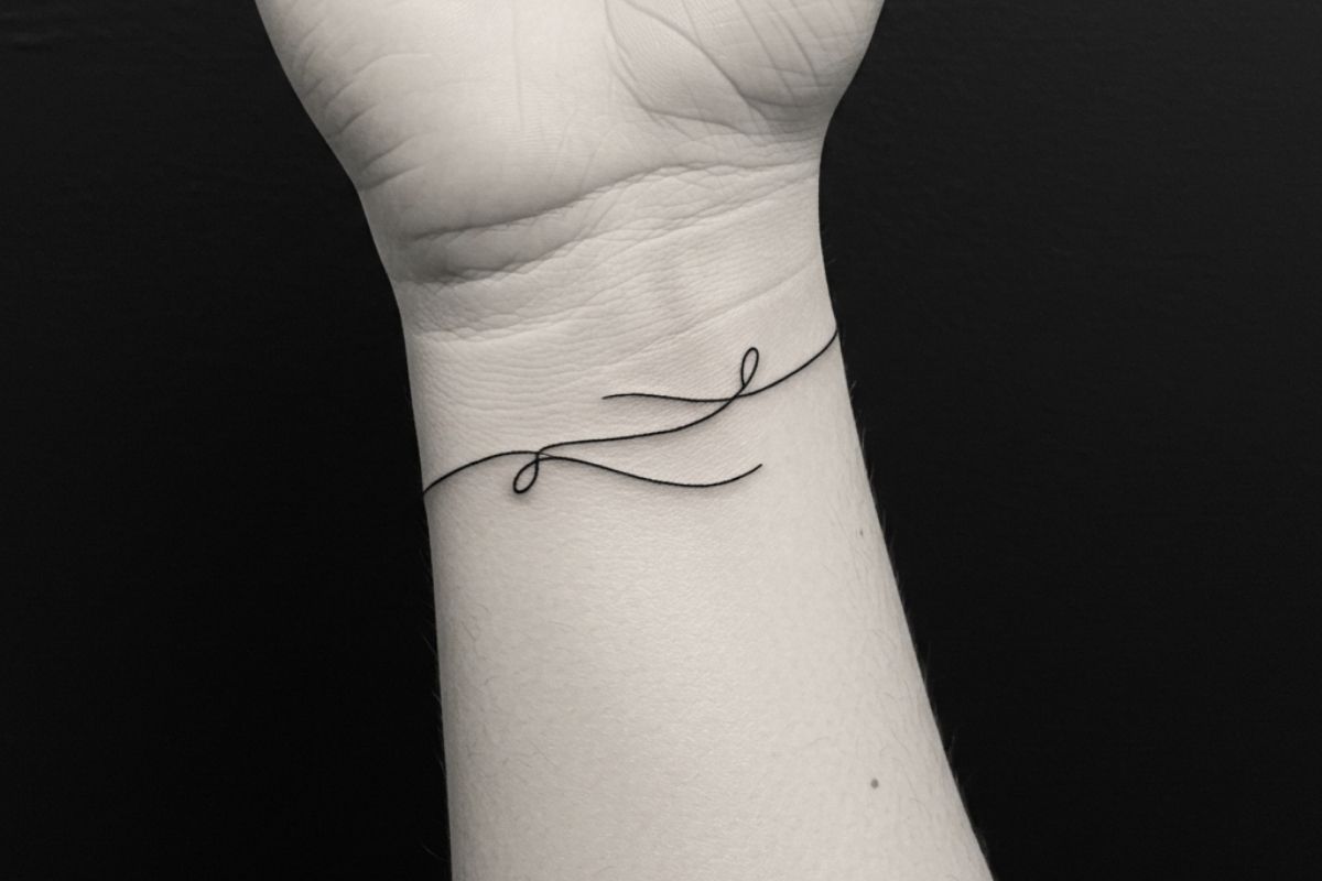 Tatuagens Minimalistas no Pulso