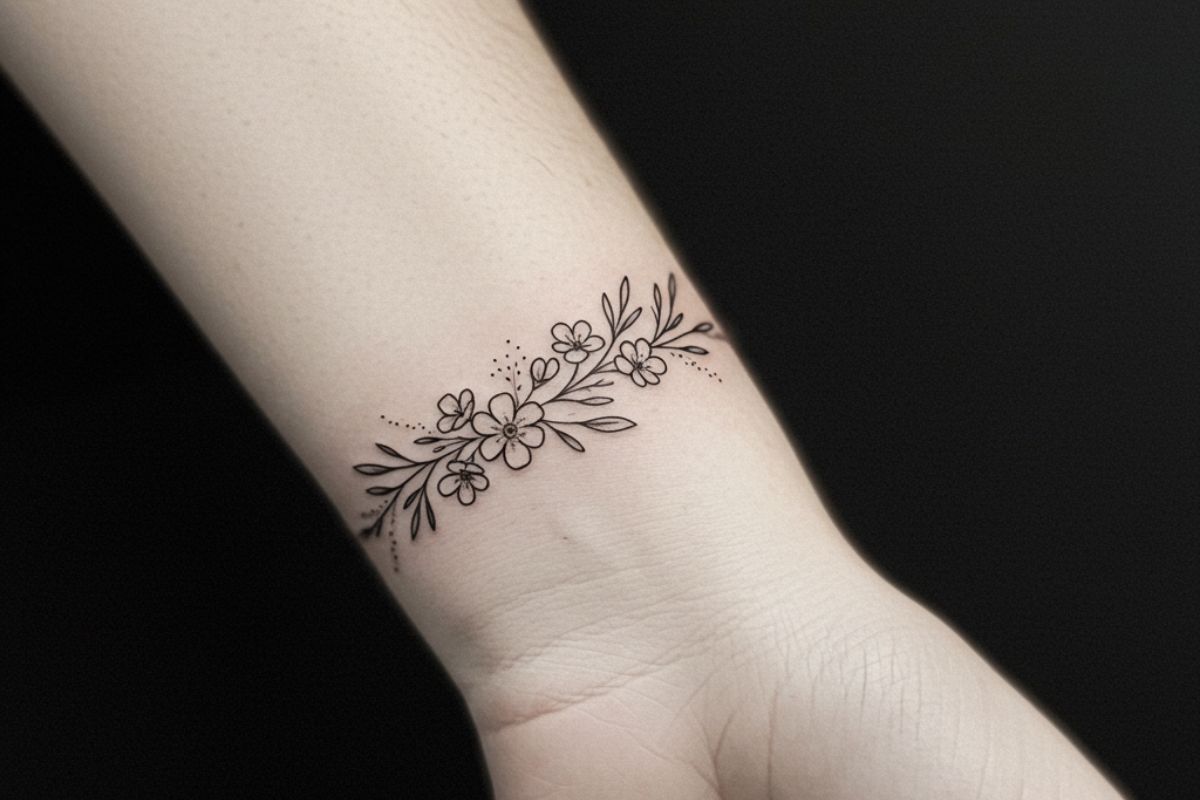 Tatuagens Minimalistas no Pulso