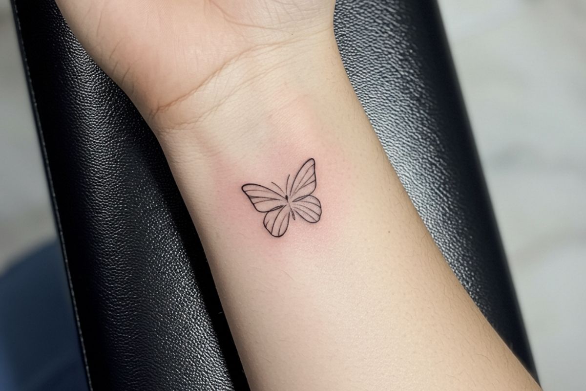 Tatuagens Minimalistas no Pulso