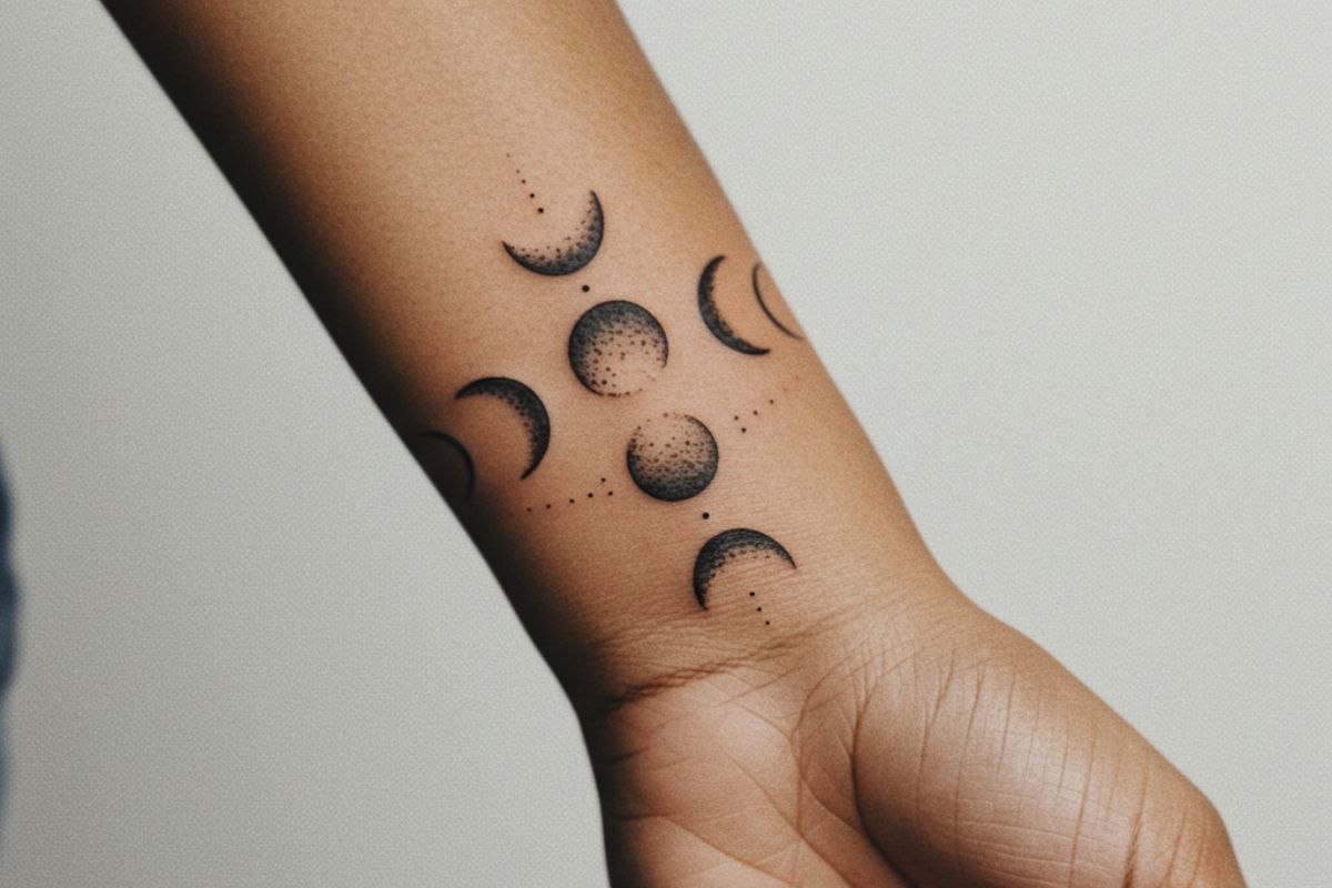 Tatuagens Minimalistas no Pulso
