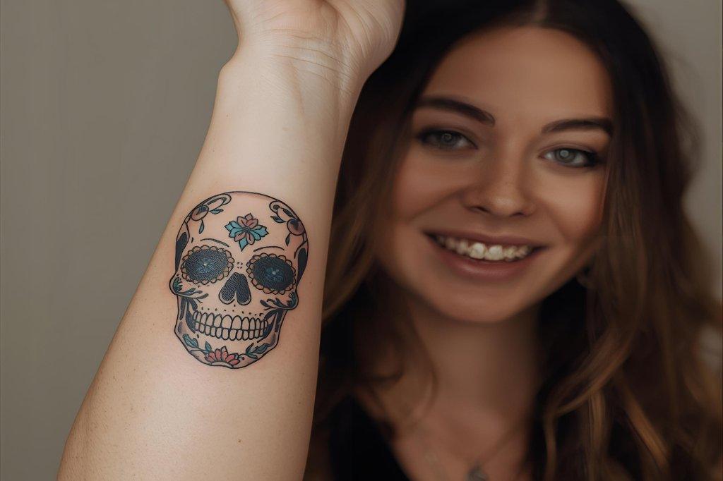 Caveira Mexicana Significado Tattoo8