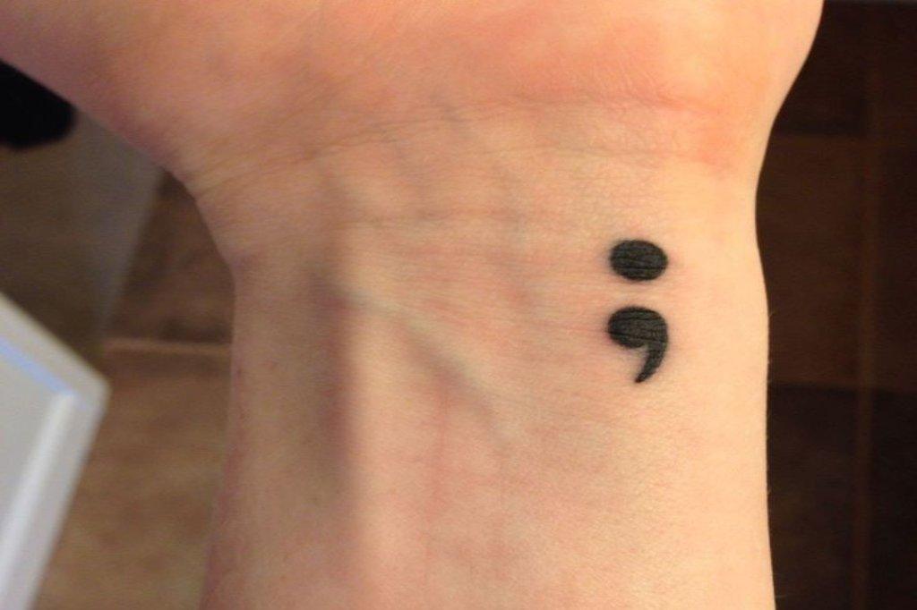 Significado Tattoo Ponto e Vírgula