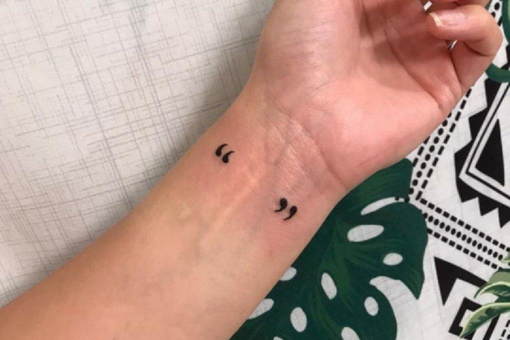 Significado Tattoo Ponto e Vírgula