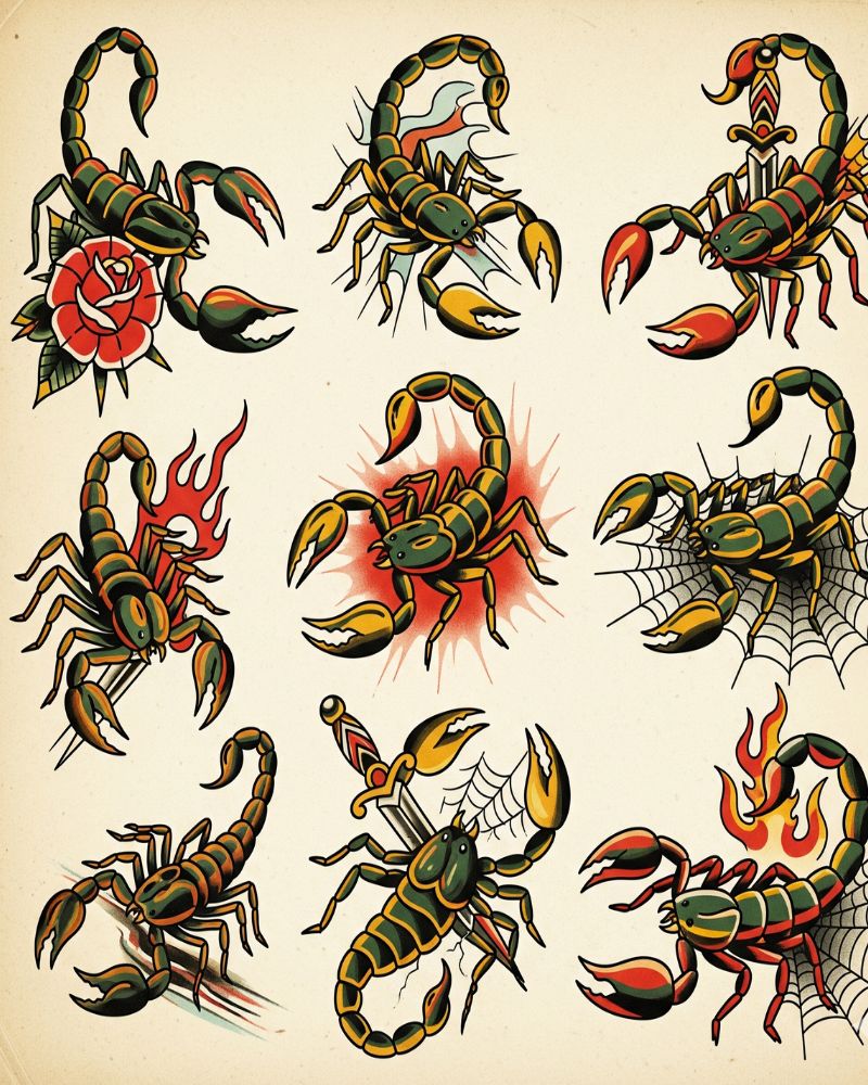 Significado da Tatuagem de Escorpião
