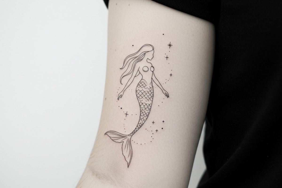 Significado da Tatuagem de Sereia: Mitos, Símbolos e Estilos