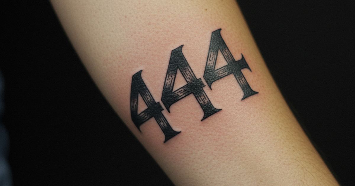 Significado da tatuagem 444