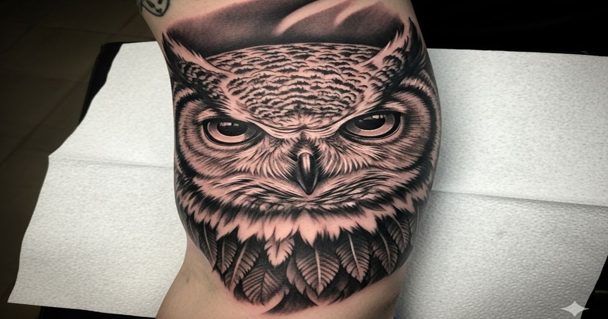 Significado da tatuagem de coruja