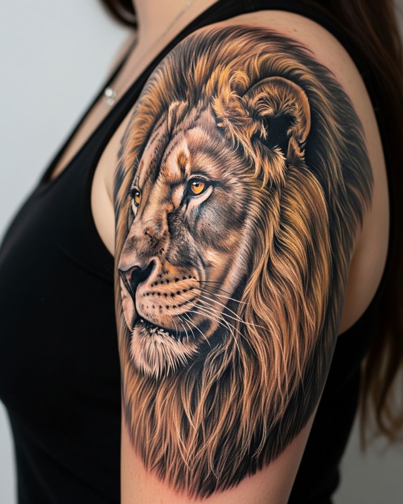 Significado da tatuagem de leão